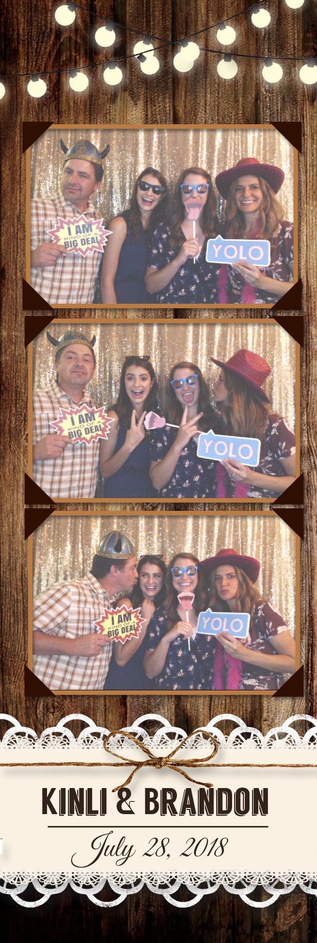 Kinli and Brandon's Wedding | View more photos from the event at gallery.photoboothbillings.com/u/PhotoBoothBillings/Kinli-and-Brandons-Wedding